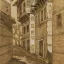 Gaston SUISSE (1896-1988) - Rue de village à Vladovo, 1919.